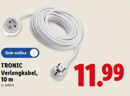Lidl Verlengkabel, 10 m aanbieding