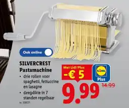Lidl Pastamachine aanbieding