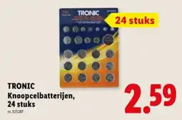 Lidl Knoopcelbatterijen, 24 stuks aanbieding
