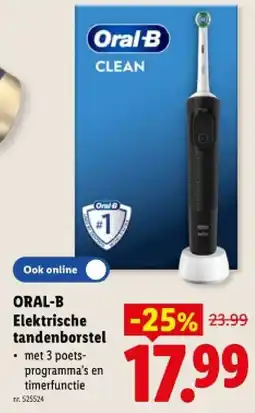 Lidl Elektrische tandenborstel aanbieding