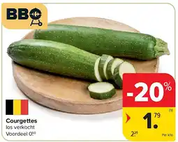 Carrefour Courgettes aanbieding