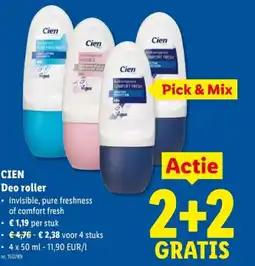 Lidl Deo roller aanbieding