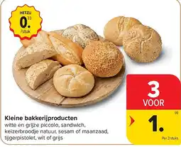 Carrefour Kleine bakkerijproducten aanbieding