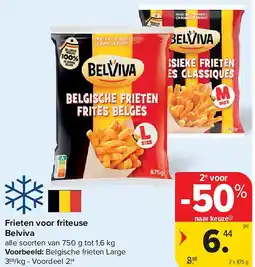 Carrefour Frieten voor friteuse Belviva aanbieding