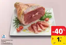 Carrefour Rauwe Italiaanse ham Carrefour aanbieding
