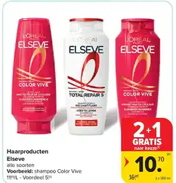Carrefour Haarproducten Elseve aanbieding