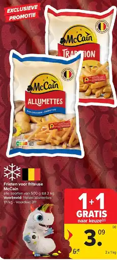 Carrefour Frieten voor friteuse McCain aanbieding