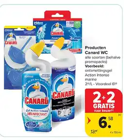 Carrefour Producten Canard WC aanbieding
