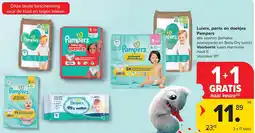 Carrefour Luiers, pants en doekjes Pampers aanbieding