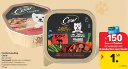 Carrefour Hondenvoeding Cesar aanbieding