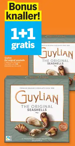 Albert Heijn Guylian the original seashells aanbieding