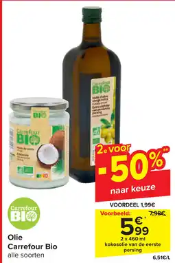 Carrefour Oleo Carrefour Bio aanbieding