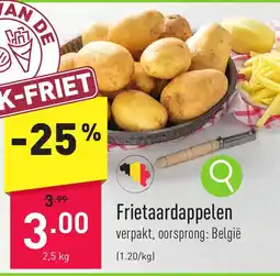 ALDI Frietaardappelen aanbieding