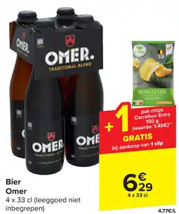 Carrefour Bier Omer aanbieding