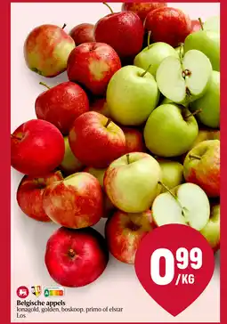Delhaize Belgische appels aanbieding