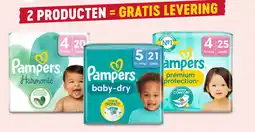 Delhaize Pampers aanbieding