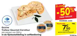 Carrefour Quiche Traiteur Gourmet Carrefour aanbieding