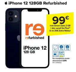 Carrefour iPhone 12 128GB Refurbished aanbieding