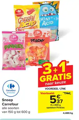 Carrefour Snoep Carrefour aanbieding