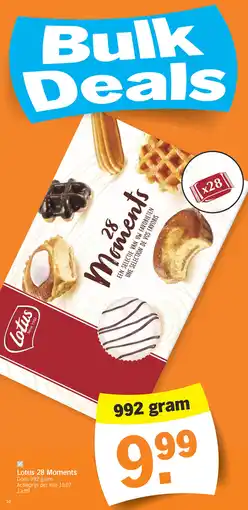 Albert Heijn Lotus 28 Moments aanbieding