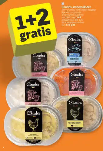 Albert Heijn Charles smeersalades aanbieding
