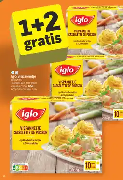 Albert Heijn Iglo vispannetje aanbieding