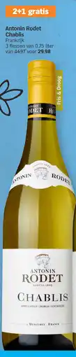 Albert Heijn Antonin Rodet Chablis aanbieding