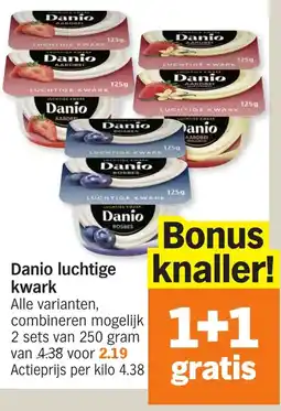 Albert Heijn Danio luchtige kwark aanbieding