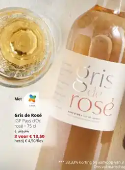 Spar Gris de Rosé aanbieding