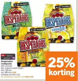 Albert Heijn Desperados multipacks aanbieding