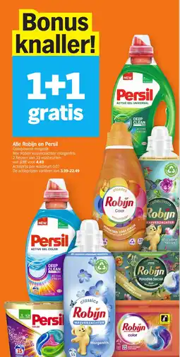 Albert Heijn Alle Robijn en Persil aanbieding