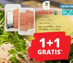 Spar Verse Zalm aanbieding