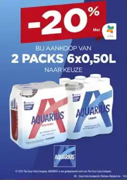 Spar Aquarius aanbieding