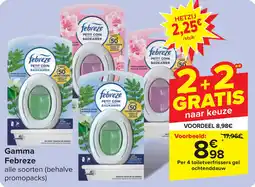 Carrefour Gamma Febreze aanbieding