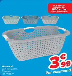 Carrefour Wasmand aanbieding