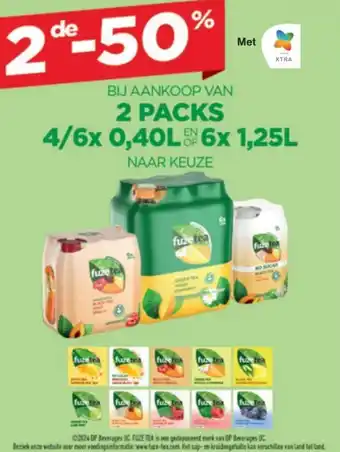 Spar Fuze tea aanbieding