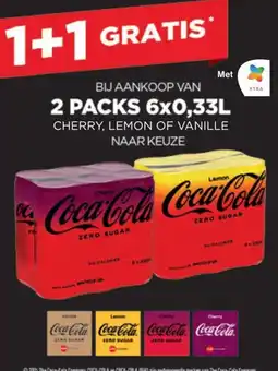 Spar Coca-Cola zero sugar aanbieding