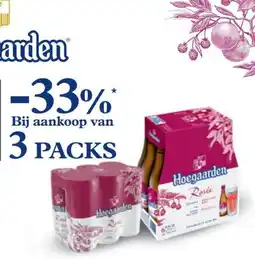 Spar Hoegaarden Rosie aanbieding