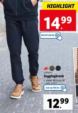 Lidl Livergy joggingbroek aanbieding
