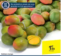 Carrefour Eetklare mango aanbieding