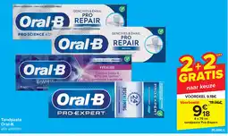 Carrefour Tandpasta Oral-B aanbieding