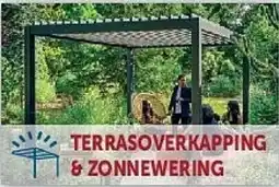 Zelfbouwmarkt Terrasoverkapping & zonnewering aanbieding