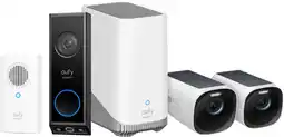 Coolblue Eufycam 3 Duo pack + Video Doorbell E340 + Chime aanbieding