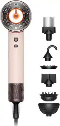 Coolblue Dyson Supersonic Nural Curly + Coily Ceramic Pink aanbieding