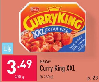 ALDI Meica Curry King XXL 400g aanbieding