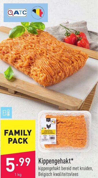 ALDI Kippengehakt 1kg aanbieding
