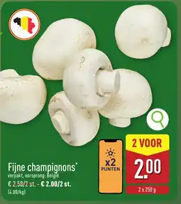 ALDI Fijne champignons aanbieding