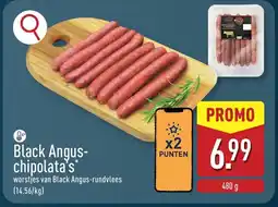 ALDI Black Angus Chipolata's aanbieding