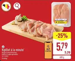 ALDI Kipfilet à la minute aanbieding