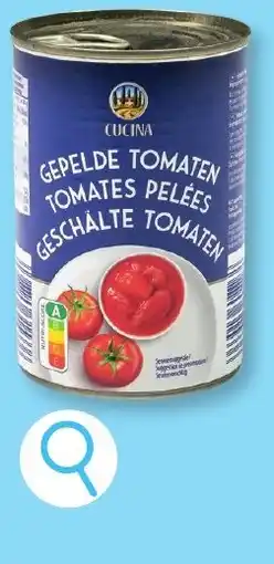 ALDI Gepelde GEPELDE TOMATEN TOMATES PELÉES aanbieding